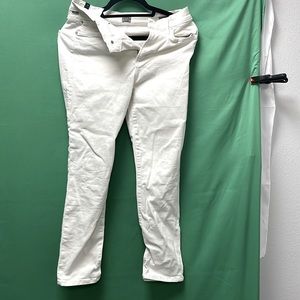 Cream jeans straight leg